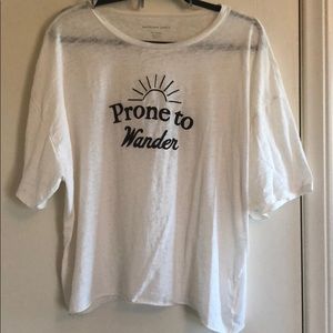 American Eagle Prone To Wonder Tee